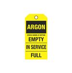 Cylinder Tags - Argon Sign